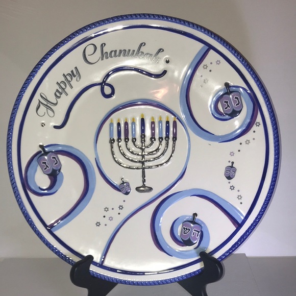 Jacob Rosenthal Judaica Collection Other - Happy Hanukkah Platter